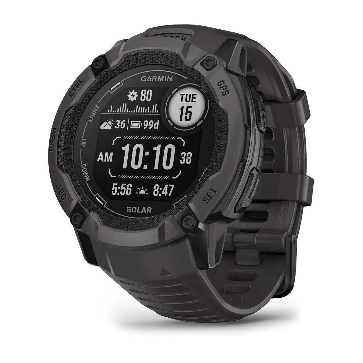 Garmin Instinct 2X Solar 50mm GPS Grafitowy
