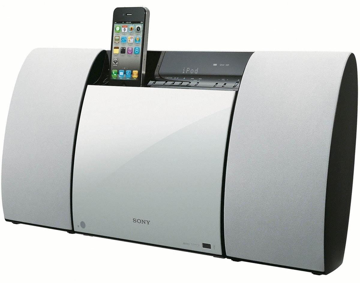 Wieża Sony CMT-CX5iP (biały)