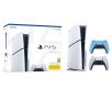 Konsola Sony PlayStation 5 D Chassis (PS5) 1TB z napędem + dodatkowy pad (niebieski)