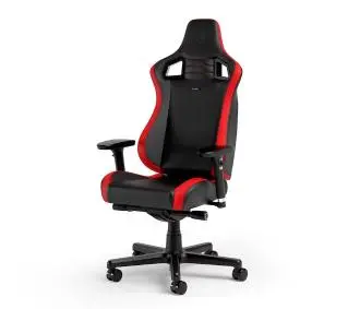 Noblechairs EPIC COMPACT Black Carbon Red Gamingowy do 120kg Skóra ECO Czarno-czerwony - Kup na Raty - RRSO 0%