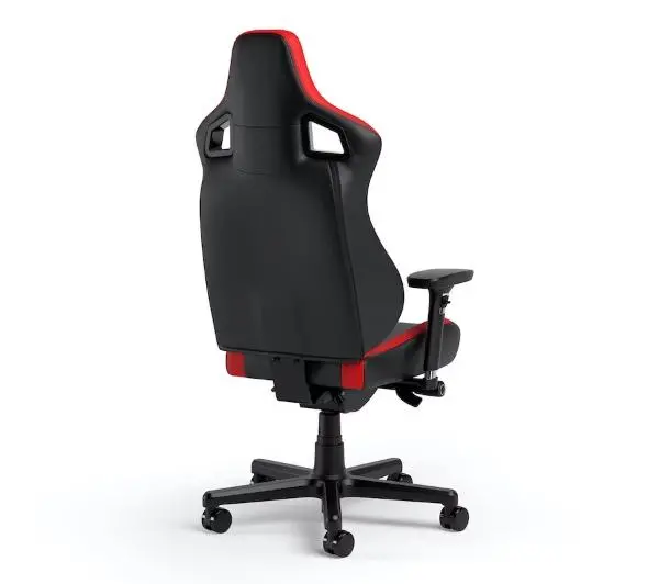 Noblechairs EPIC COMPACT Black Carbon Red Gamingowy do 120kg Skóra ECO Czarno-czerwony - Kup na Raty - RRSO 0%