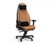 Fotel Noblechairs ICON Gamingowy do 150kg Skóra naturalna Brązowo-czarny