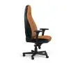 Fotel Noblechairs ICON Gamingowy do 150kg Skóra naturalna Brązowo-czarny