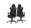 Fotel Noblechairs EPIC  Black Blue Gamingowy do 120kg Skóra ECO Czarno-niebieski