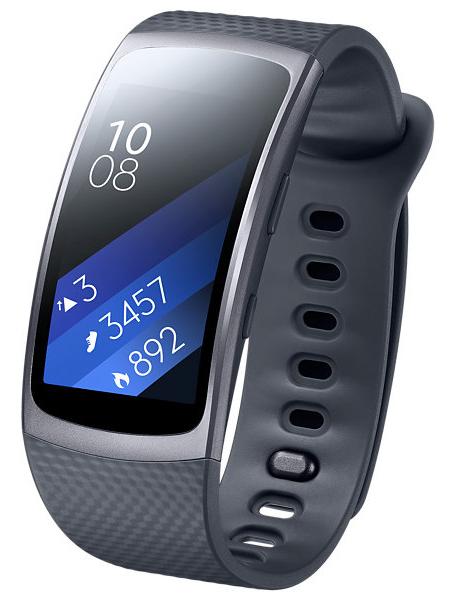 Samsung Gear Fit 2 SM-R3600 rozmiar L (czarny)