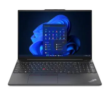 Laptop Lenovo ThinkPad E16 Gen 1 16" i5-1335U 16GB RAM 512GB Dysk SSD Win11 Pro Czarny