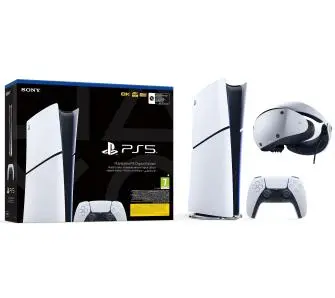 Konsola Sony PlayStation 5 Digital Slim D Chassis (PS5) 1TB + Okulary PlayStation VR2