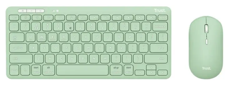 Zestaw Trust Lyra - zielony Zielony