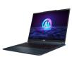Laptop gamingowy MSI Stealth 16 AI Studio A1VGG-031PL 16" 240Hz Ultra 9 185H 32GB RAM 2TB Dysk SSD RTX4070 DLSS3 Win11 Niebieski