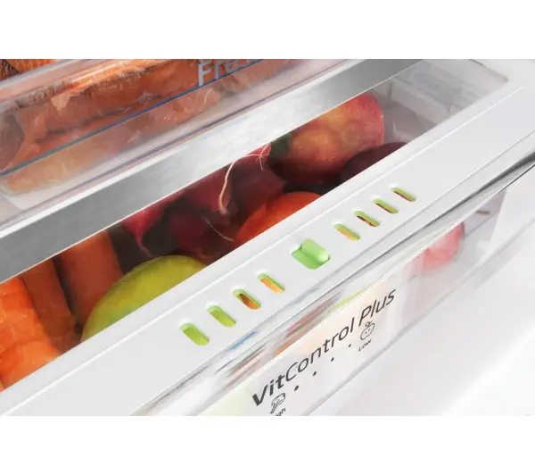 Amica FK299.2FTZH(E) Pełny No Frost 180cm Komora świeżości Czarny Inox - Kup na Raty - RRSO 0%
