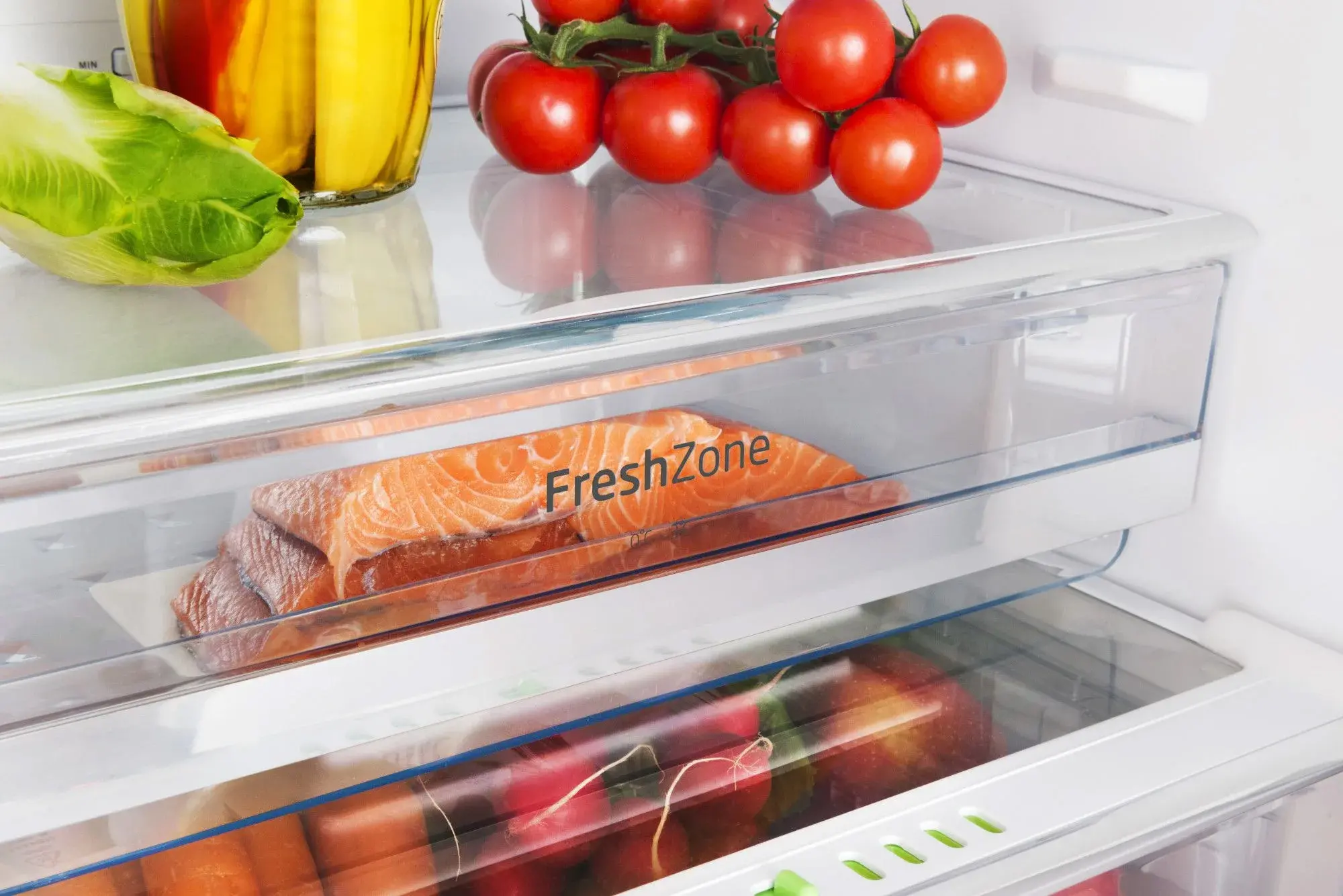 Lodówka Amica FK299.2FTZH(E) Czarny Inox