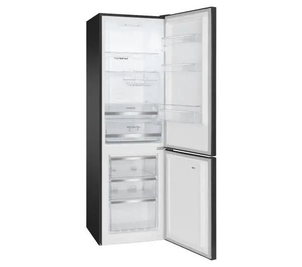 Amica FK299.2FTZH(E) Pełny No Frost 180cm Komora świeżości Czarny Inox - Kup na Raty - RRSO 0%