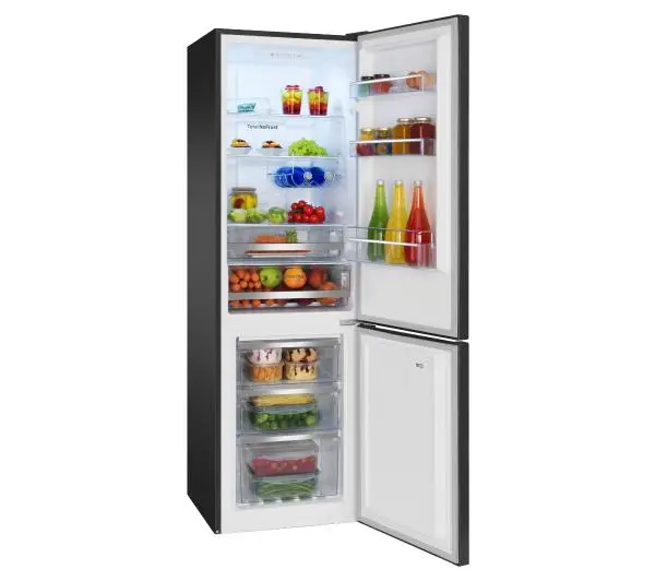 Amica FK299.2FTZH(E) Pełny No Frost 180cm Komora świeżości Czarny Inox - Kup na Raty - RRSO 0%