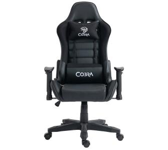 Fotel Cobra Rebel CR206 Gamingowy do 130kg Skóra ECO Czarny