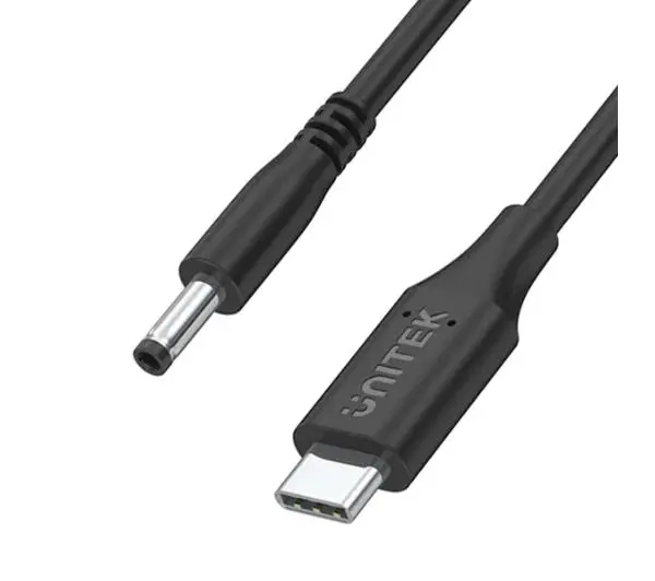 Zdjęcia - Kabel Unitek C14118BK do Lenovo 65W USB-C - DC 4,0 mm 1,8m Czarny 