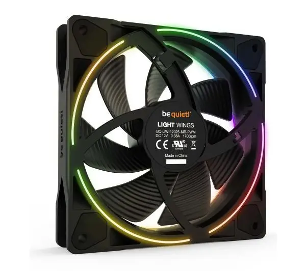 be quiet! Light Wings PWM 120mm Czarny