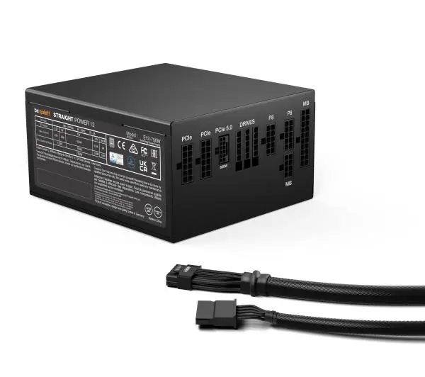 be quiet! Straight Power 12 750W 80+ Platinum Czarny - Kup na Raty - RRSO 0%