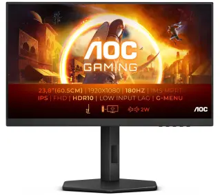 AOC 24G4X 24" Full HD IPS 180Hz 0,5ms MPRT Gamingowy - Kup na Raty - RRSO 0%