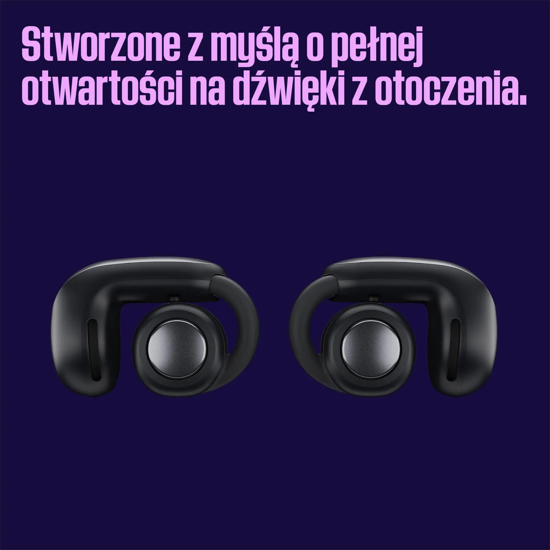 Słuchawki bezprzewodowe Bose Ultra Open o otwartej konstrukcji Douszne Bluetooth 5.3 Czarny
