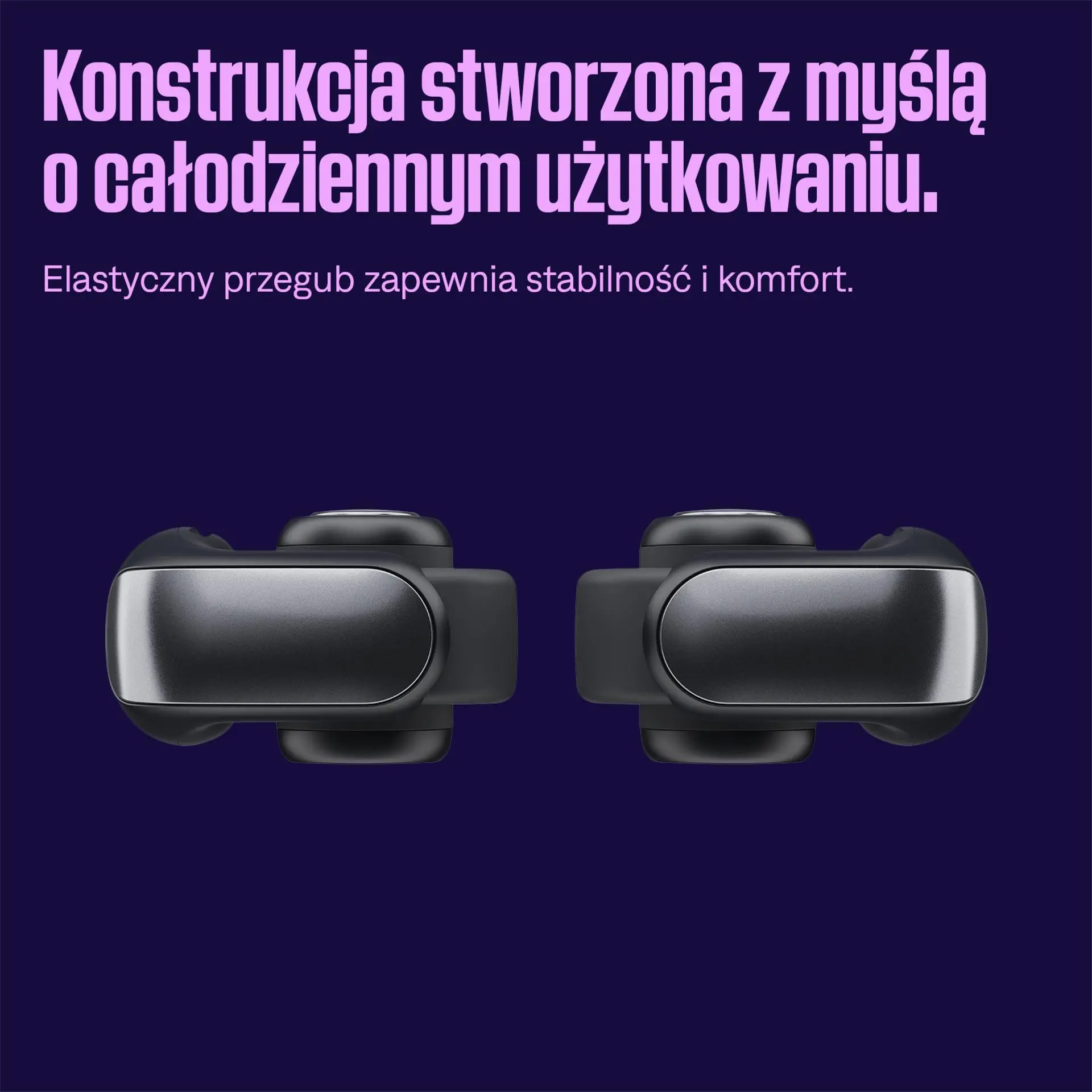 Słuchawki bezprzewodowe Bose Ultra Open o otwartej konstrukcji Douszne Bluetooth 5.3 Czarny
