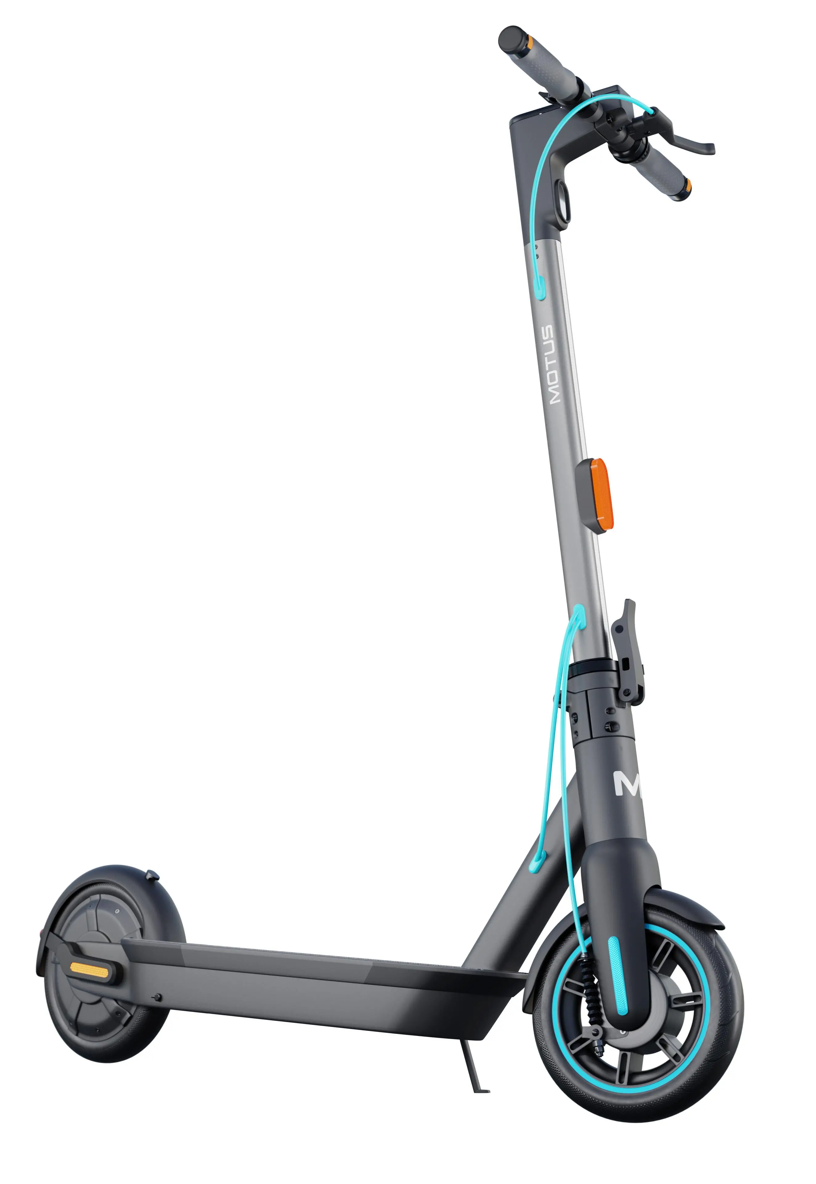 Hulajnoga elektryczna Motus Scooty 10 Gen5 350W 60km 10" Szaro-turkusowy