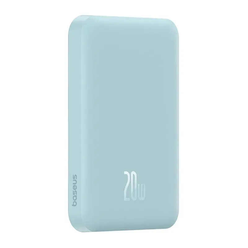 Powerbank Baseus P10022107313-00 Magnetic Mini 5000mAh 20W Niebieski