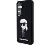 Etui Karl Lagerfeld Silicone Ikonik do Samsung Galaxy S24+ Czarny