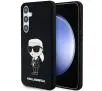 Etui Karl Lagerfeld Silicone Ikonik do Samsung Galaxy S24+ Czarny