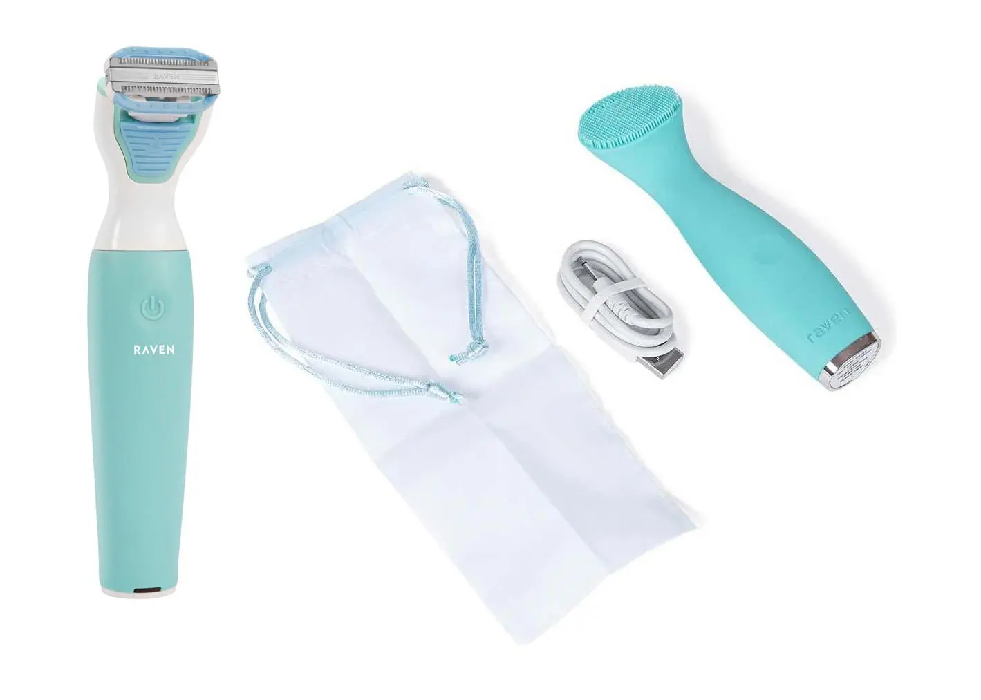 Golarka Raven EGD001T + Szczoteczka do twarzy EMS001