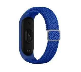 Beline do Mi Band 7/6/5 Textile niebieski