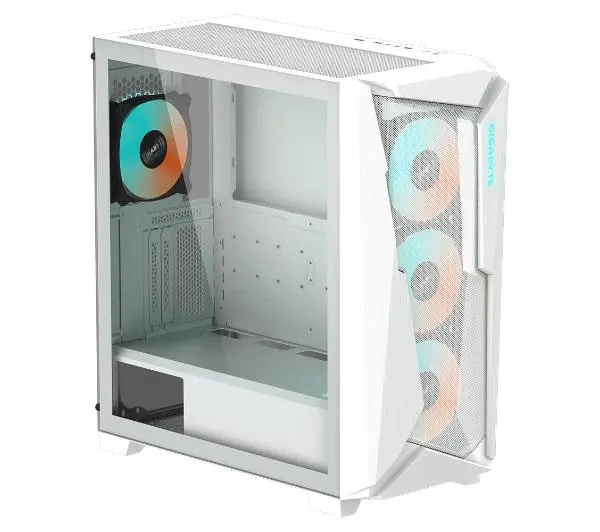 Gigabyte C301 Glass White ARGB Biały - Kup na Raty - RRSO 0%