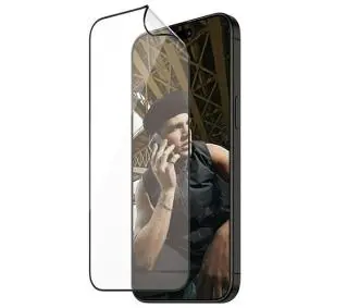PanzerGlass Matrix D3O UWF iPhone 15 Pro Ultra-Wide-Fit rPET Screen Protection Easy Aligner Included