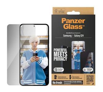 Szkło hartowane PanzerGlass Ultra-Wide Fit Samsung Galaxy S24 S921 Privacy Screen Protection Easy Aligner Included