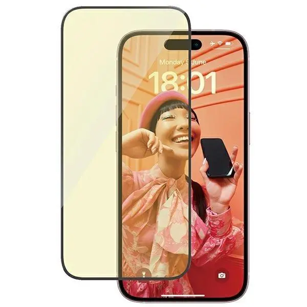 Szkło hartowane PanzerGlass Ultra-Wide Fit iPhone 15 2in1 Screen Protection Anti-reflective+Anti-Blue Easy Aligner Included