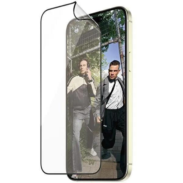 Szkło hybrydowe PanzerGlass Matrix D3O UWF iPhone 15 Plus Ultra-Wide-Fit rPET Screen Protection Easy Aligner Included