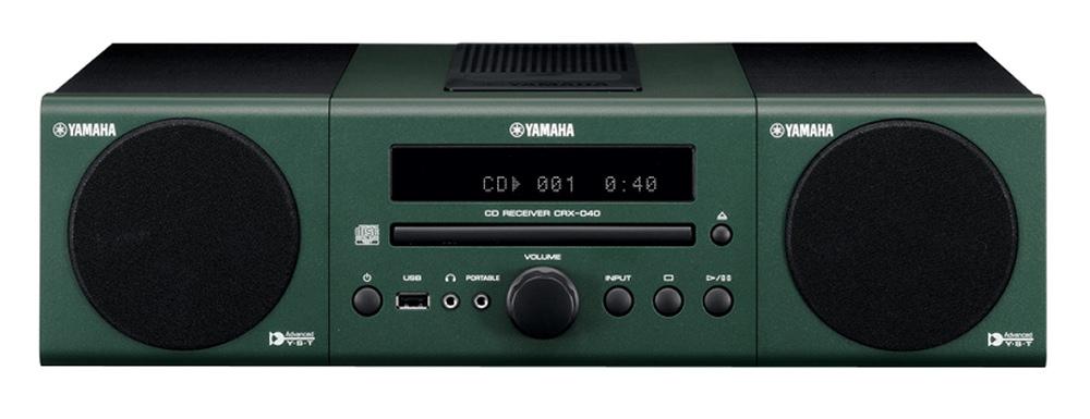 Wieża Yamaha MCR-040 (ciemnozielony)