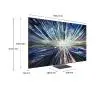 Telewizor Samsung Excellence Line Neo QLED QE75QN900DT 75" QLED 8K 120Hz 4K 240Hz Tizen Dolby Atmos HDMI 2.1 DVB-T2