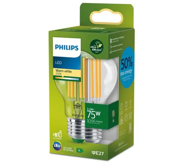 Philips 5,2W (75W) E27