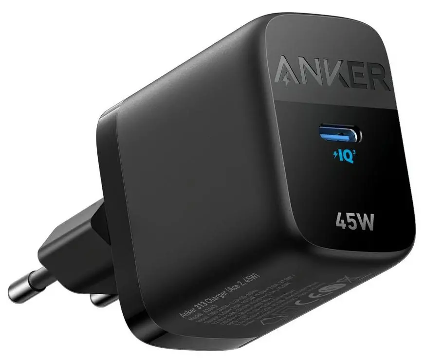 Ładowarka sieciowa Anker 313 Ace 2 45W 1xUSB-C Czarny