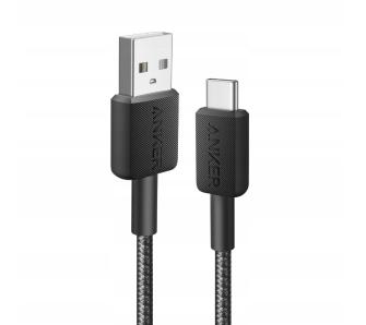 Kabel Anker 322 USB to USB-C 60W 0,9m Czarny