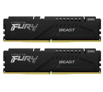 Pamięć RAM Kingston FURY Beast DDR5 16GB (2 x 8GB) 6000 CL30 Czarny