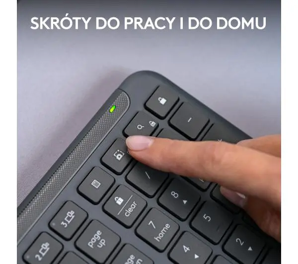 Logitech Signature Slim K950 Grafitowy