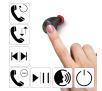 Słuchawki bezprzewodowe Hama Spirit Chop Dokanałowe Bluetooth 5.0 Czarny