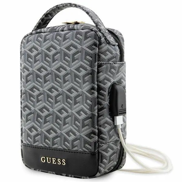 Organizer Guess GCube Stripes GUHBHGCFSEK Czarny