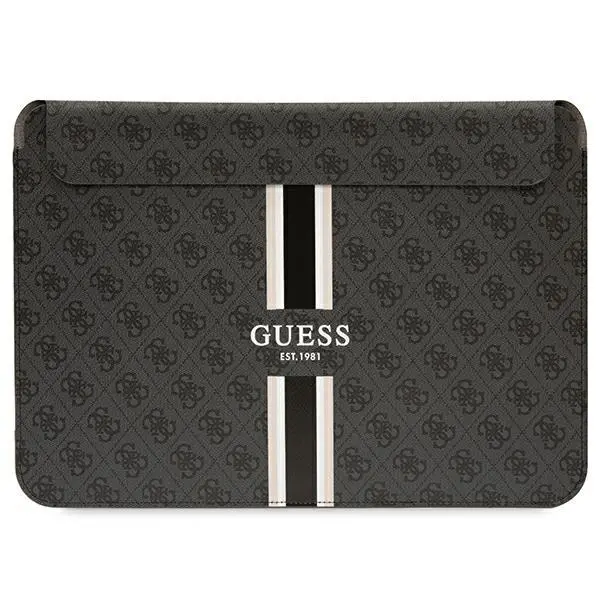 Etui na laptop Guess 4G Printed Stripes GUCS16P4RPSK 16" Czarny
