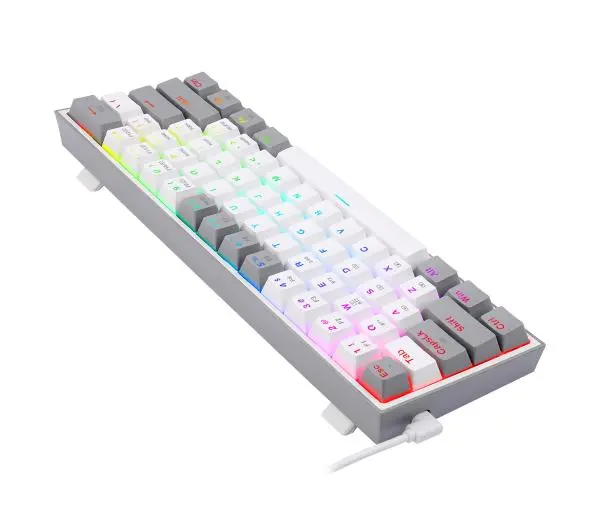 Redragon K616-RGB Fizz Pro Biało-szary - Kup na Raty - RRSO 0%