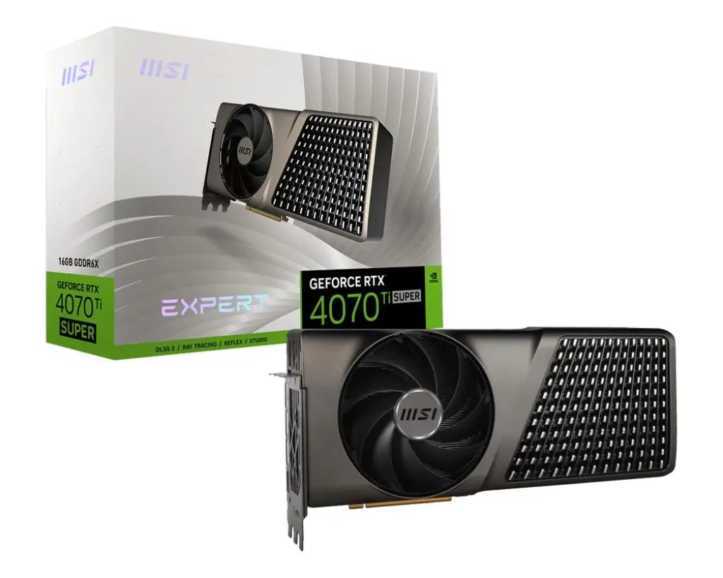 Karta graficzna MSI GeForce RTX 4070 Ti Super EXPERT 16GB GDDR6X 256bit DLSS 3