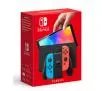 Konsola Nintendo Switch OLED Czerwono-niebieski + Minecraft