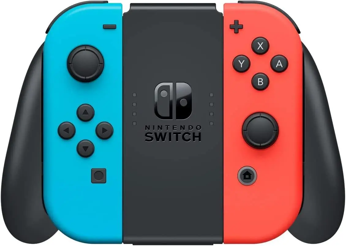 Konsola Nintendo Switch OLED Czerwono-niebieski + Minecraft
