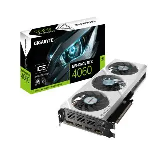 Karta graficzna Gigabyte GeForce RTX 4060 EAGLE OC ICE 8GB GDDR6 128bit DLSS 3